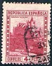 Spain 1932 Arquitectura 4 PTS Rojo Edifil 674. España 1932 674. Subida por susofe